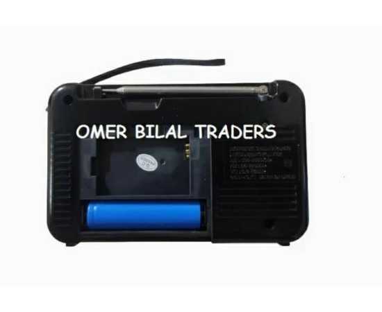 Portable 3 Bands (FM/AM/SW) Rechargeable Radio