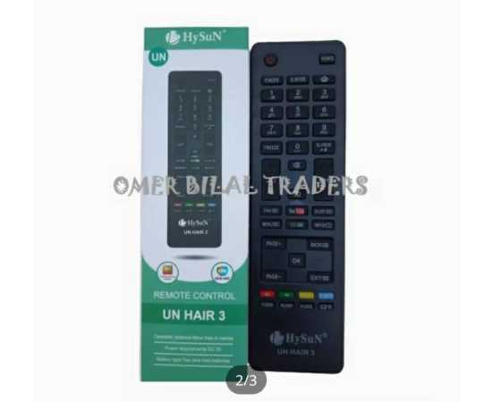 Haier Lcd & Led, Tv Remote Control - Black