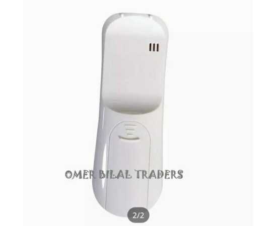 EcoStar Dc Inverter Ac Remote Control - White