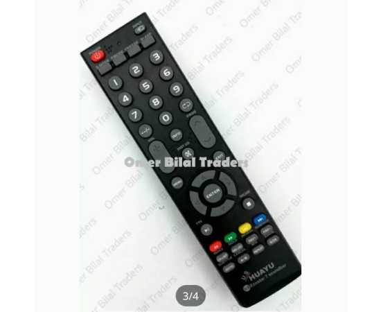 Universal Remote For All EcoStar Led & Lcd - Black