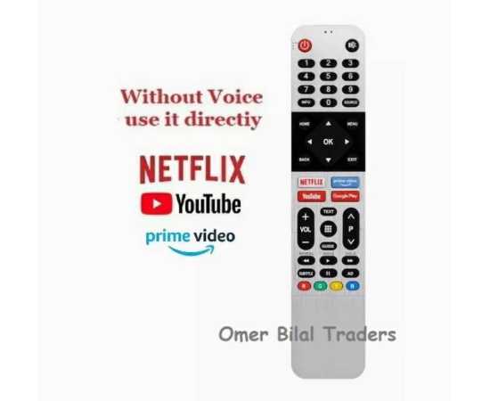 EcoStar Remote For Smart Lcd, Tv - White