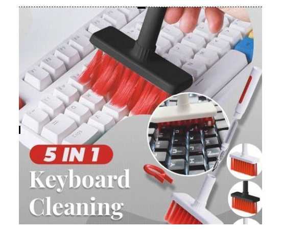 Multi-Function 5 In 1 Keyboard Cleaning Brush Kit