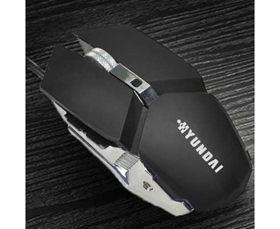 Hyundai Hy310 Wired 6 Button Optical Mouse With Rainbow Backlight