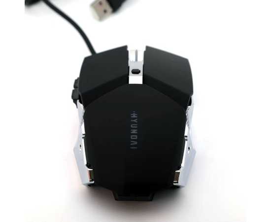 Hyundai Hy310 Wired 6 Button Optical Mouse With Rainbow Backlight