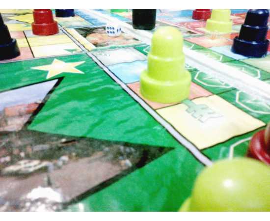 4-player Xl Ludo Board Game