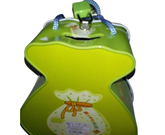 Small Green Money Box For Kids