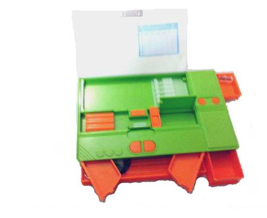 Ben 10 Print Large Button Fancy Pencil Box For Kids