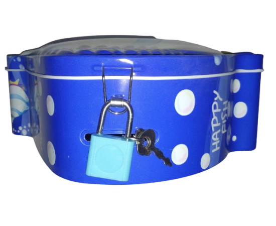 Fish Steel Money Box For Kids