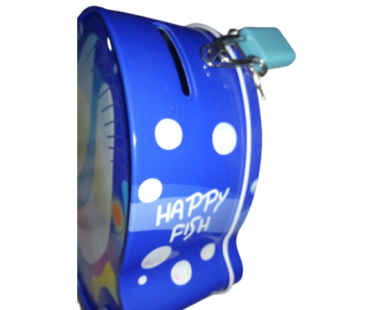 Fish Steel Money Box For Kids