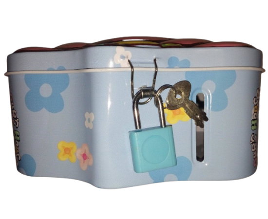 House Clock Money Box For Kids