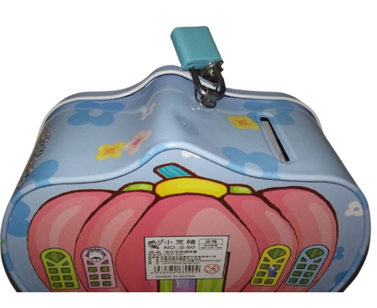 House Clock Money Box For Kids