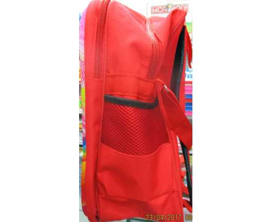 3D-Cartoon Character Dora School Bag - Red3D-Cartoon Character Dora School Bag - Red