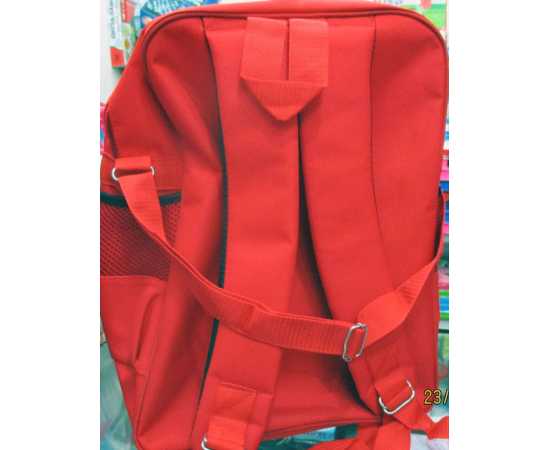 3D-Cartoon Character Dora School Bag - Red