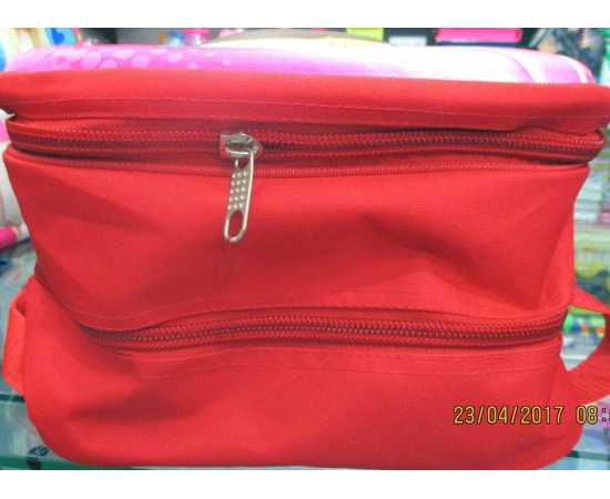 3D-Cartoon Character Dora School Bag - Red