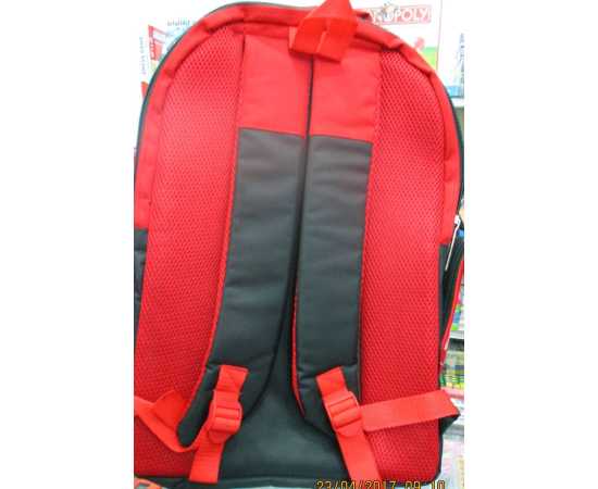 Excellent Quality Wilson Large School Bag - Black & Red