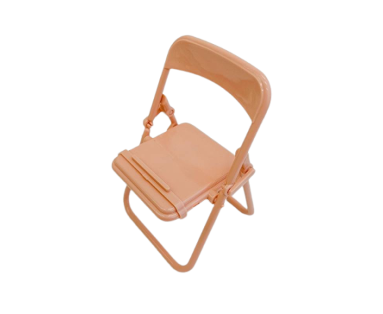 W&G Mobile Phone Foldable Holder Chair Shape Stand - 1 Piece