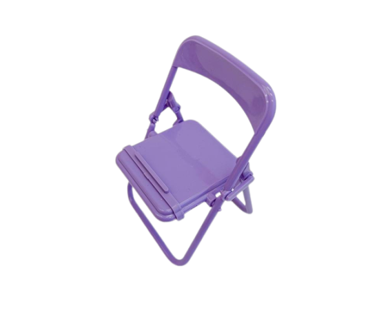 W&G Mobile Phone Foldable Holder Chair Shape Stand - 1 Piece