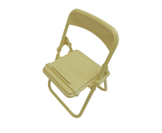 W&G Mobile Phone Foldable Holder Chair Shape Stand - 1 Piece