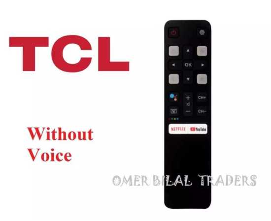 TCL Smart Led, Tv Remote With Netflix And Youtube Button TCL Smart Led, Tv Remote With Netflix And Youtube Button