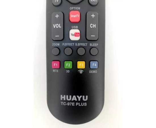 Huayu Remote For Led & Lcd, Tv With Netflix Button - TC-97E Plus