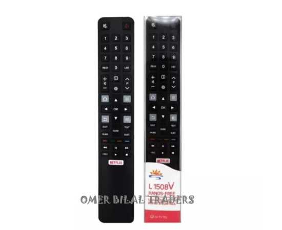 Tcl Smart Lcd & Led, Tv Remote With Netflix Button - L1508