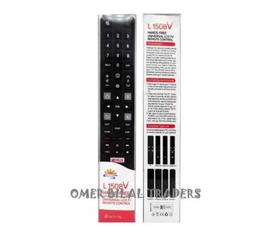 Tcl Smart Lcd & Led, Tv Remote With Netflix Button - L1508