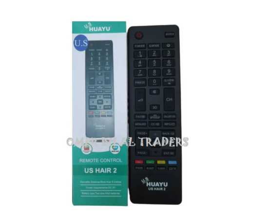 Haier Lcd & Led, Tv Universal Remote - Black