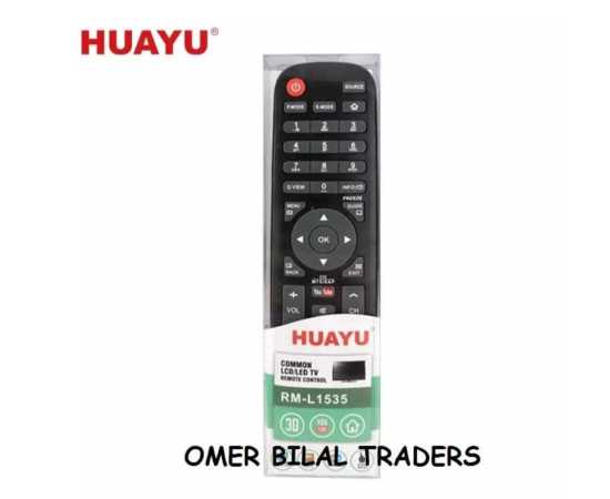 Haier Remote For Smart Lcd & Led, Tv - Huayu RM-L1535