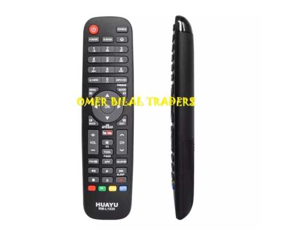 Haier Remote For Smart Lcd & Led, Tv - Huayu RM-L1535