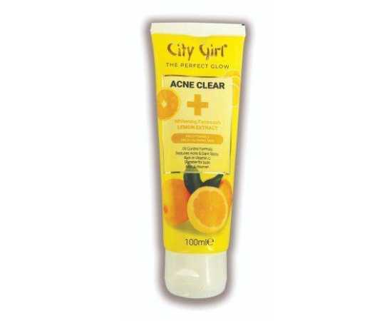 City Girl Lemon Acne Clear Facewash - 1-Piece