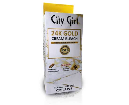 City Girl Gold Bleach Sachet 12 Pcs Master