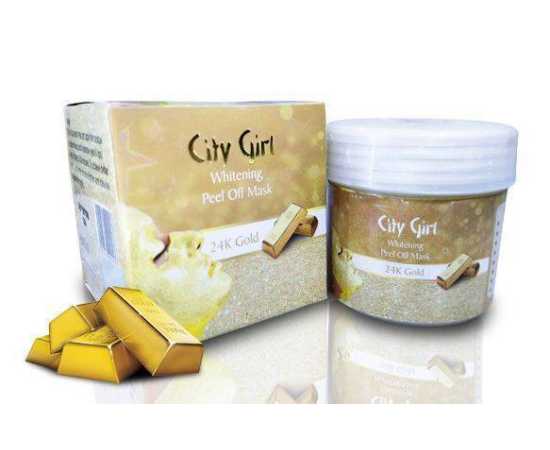 City Girl Gold Peel Off Mask Jar