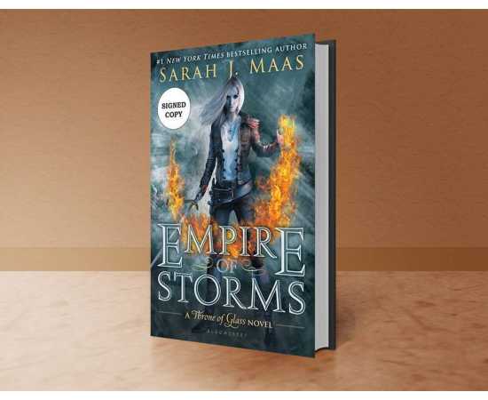Empire Of Storms - A Throne Of Glass Book 5 Novel by Sarah J Maas