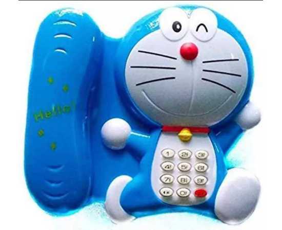 Doraemon Learning Musical Telephone