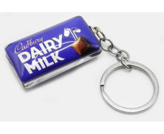 Cadbury Dairy Milk Acrylic Keychain & Bag Hanging