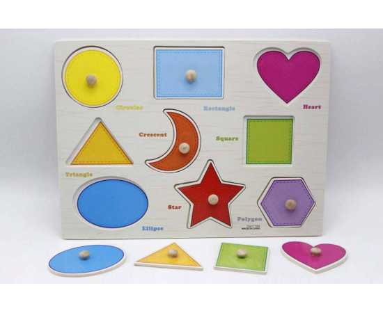 Wooden Shapes Board (Tmy739)