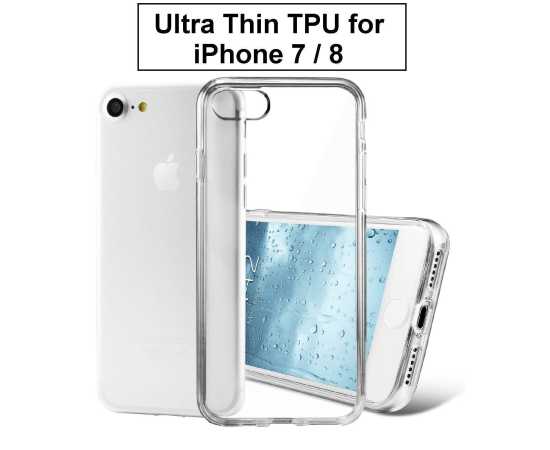 Clear Transparent TPU iPhone Mobile Pouch - 1 Piece