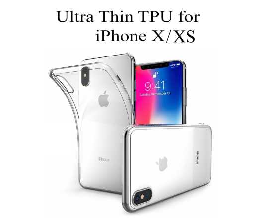 Clear Transparent TPU iPhone Mobile Pouch - 1 Piece