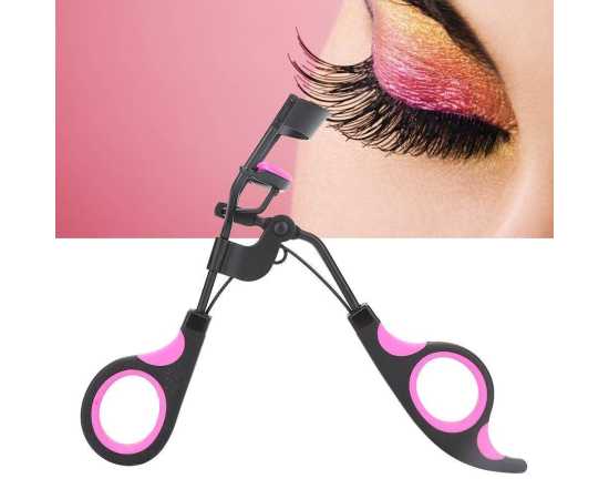 Frosted Handle Eyelashes Curling Tweezers Makeup Tools - 1 Piece