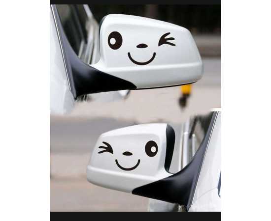 Multiuse Eye Blinking Sticker For Laptops, Cars & Mobiles  - Pack of 2 PCS