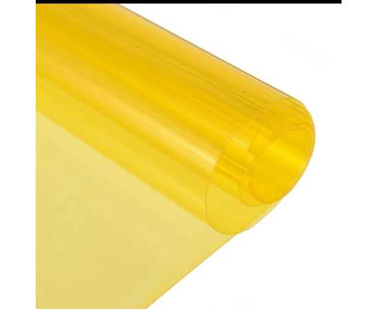 3 Feet Super Glossy Shine Fog Lamination Tape Multi Purpose Car & Bike