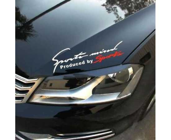 12 Inches Sports Mind Sticker For Cars