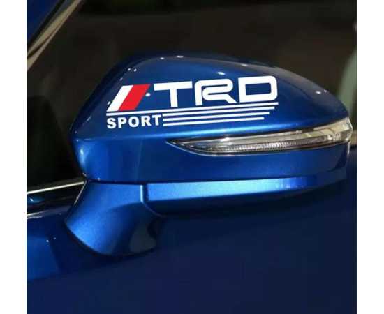 2 Trd Sticker For Car Side Mirros Stylish Stickers
