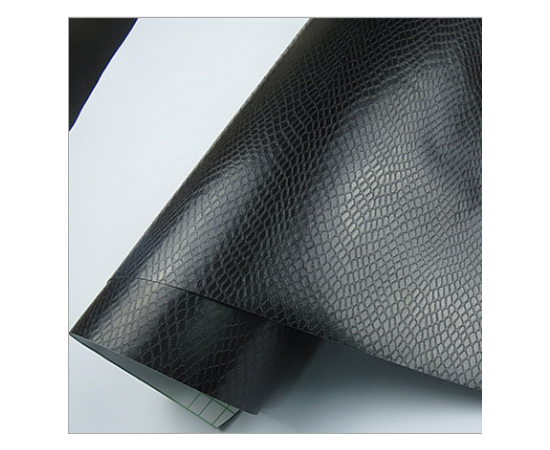 6 X 6 Inches Black Snake Skin Sticker Paper