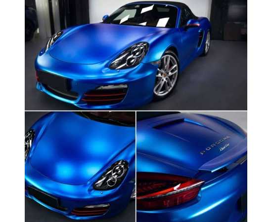 Vinyl Wrap Matte Metallic Vehicle Film 12"X36 Sticker Paper