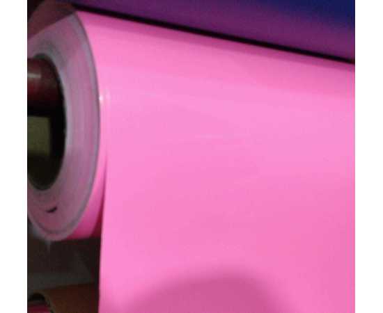 12 X 36 Inches Multi User Shiny Pink Sticker Carbon Pvc Paper
