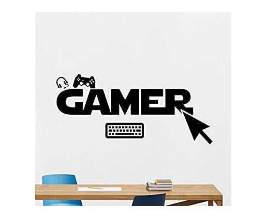 Gamer Boy Games Wall Sticker Wall Decoration