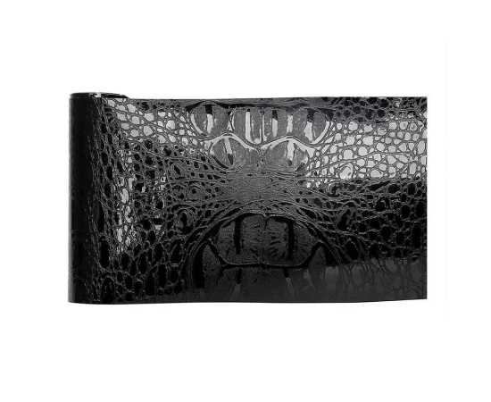 12 X 16 Inches Black Crocodile Skin Leather Sticker