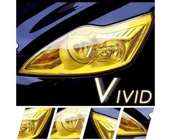 3 Feet Super Glossy Shine Fog Lamination Tape Multi Purpose Car & Bike