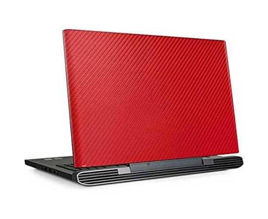 12 X 16 Inches Red Sticker 3D Carbon Fiber Sticker Paper